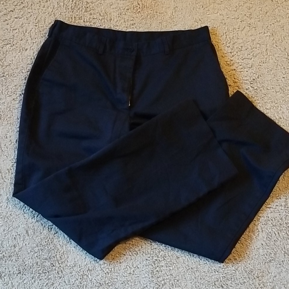 Black Edwards trousers